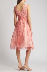 dress with floral print