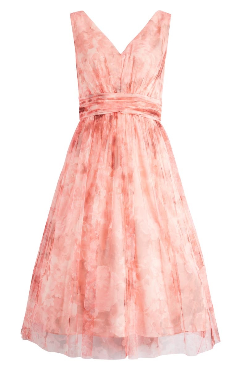 dress with floral print