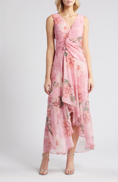 dress with floral print