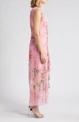 dress with floral print