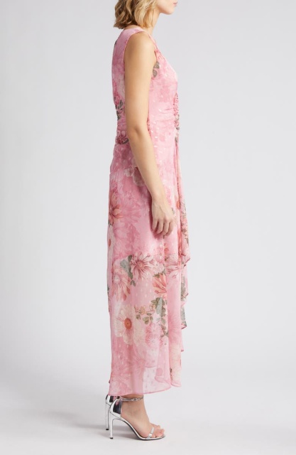 dress with floral print