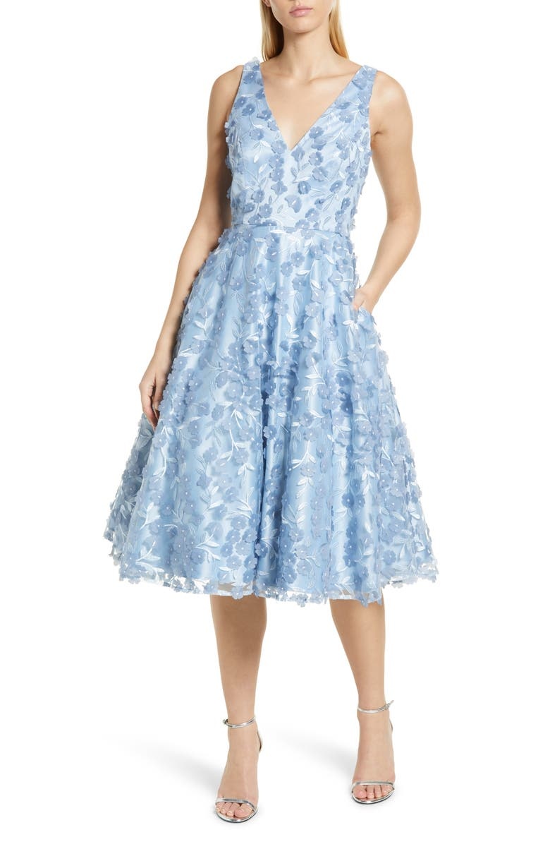 dress with floral print
