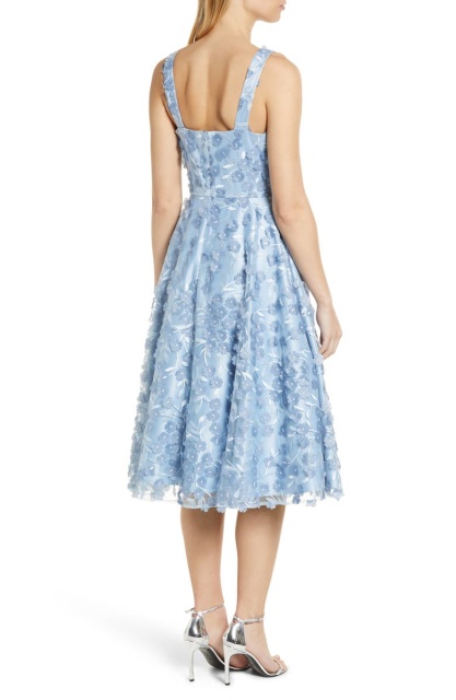 dress with floral print