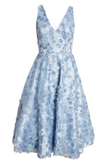 dress with floral print