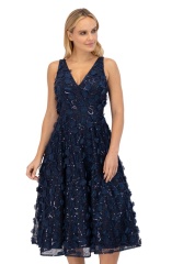 dress with floral print