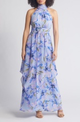 dress with floral print