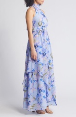 dress with floral print