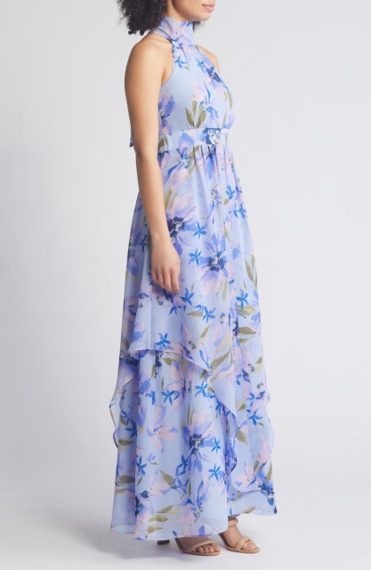 dress with floral print