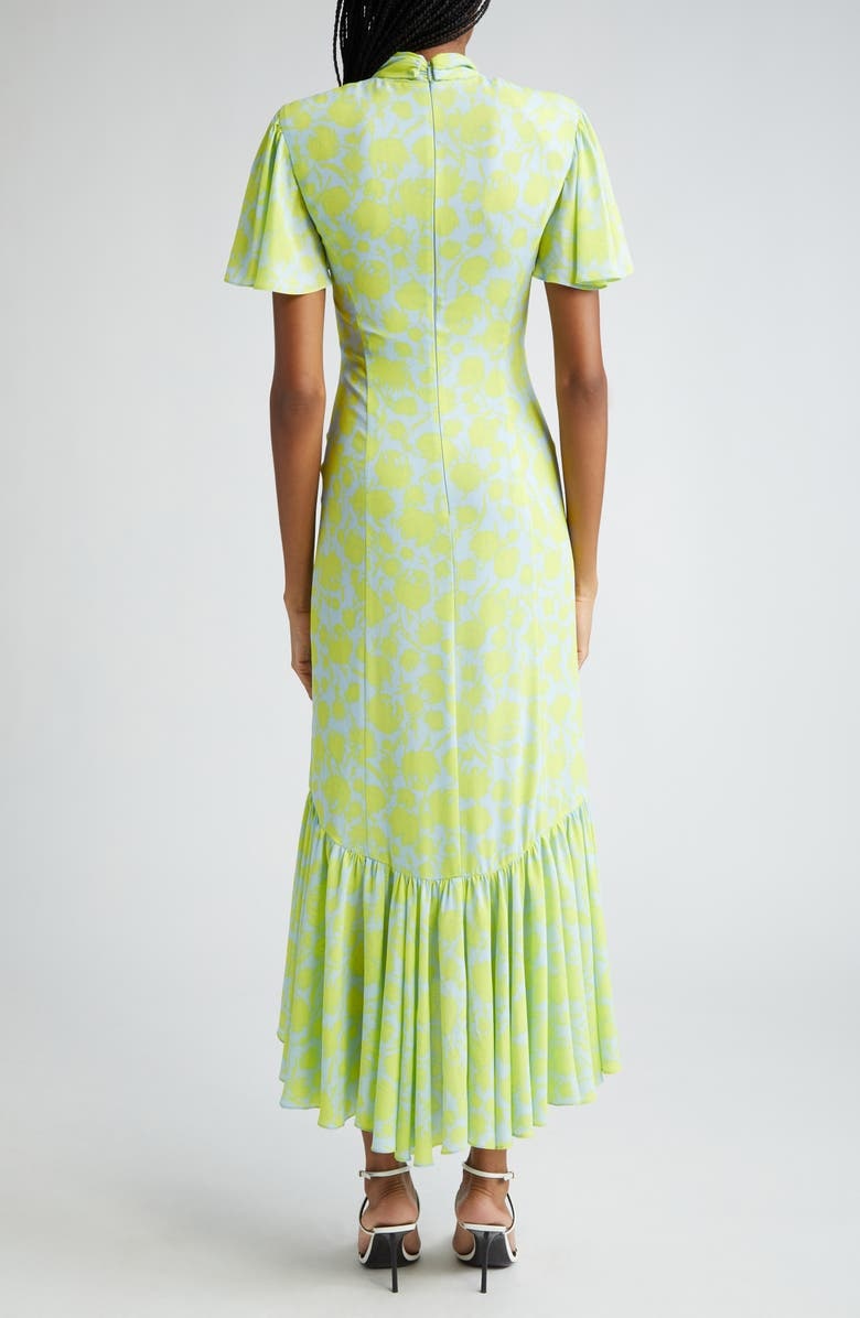 dress with floral print