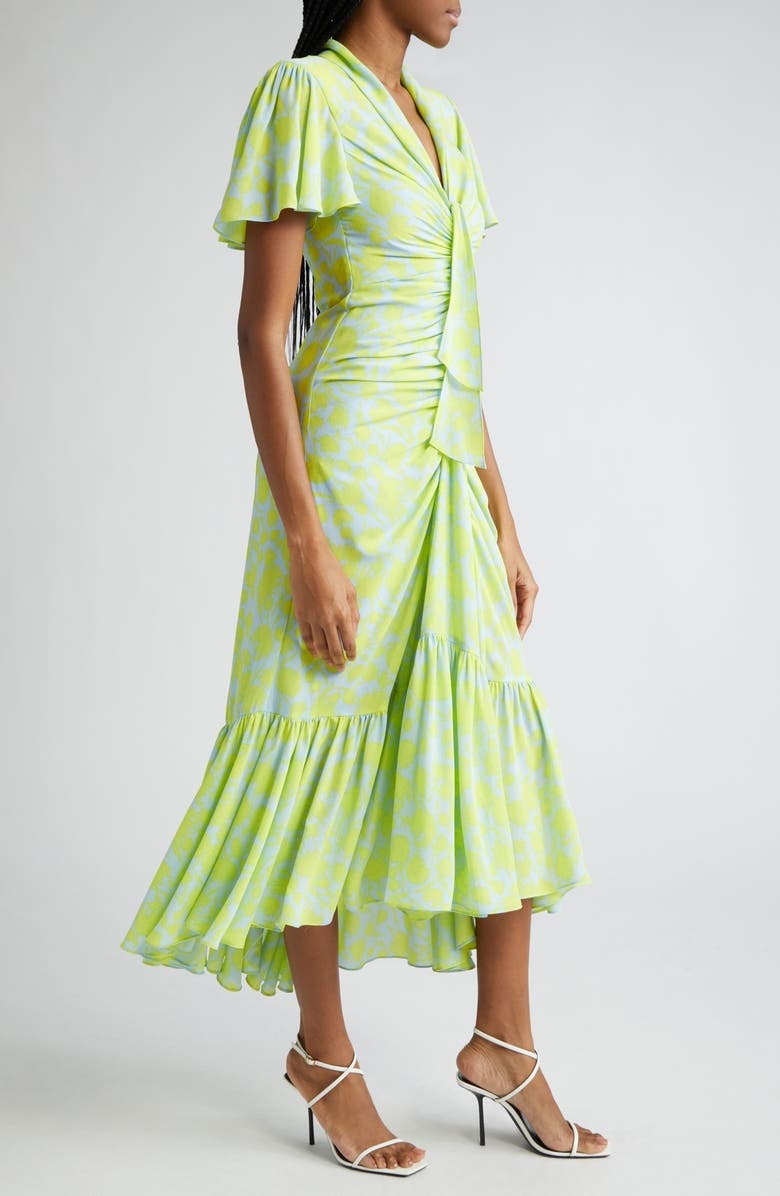 dress with floral print