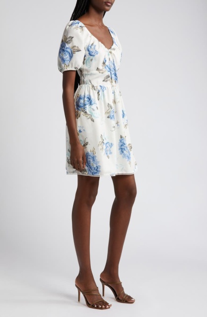 dress with floral print