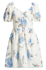 dress with floral print