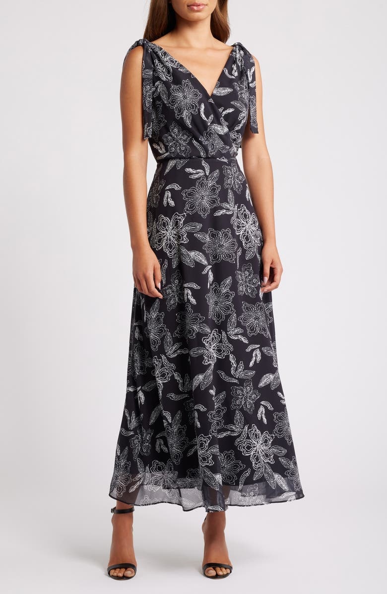 dress with floral print
