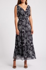 dress with floral print