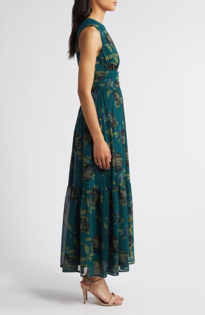 dress with floral print