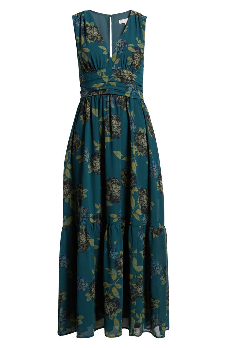 dress with floral print