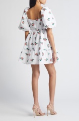 dress with floral print