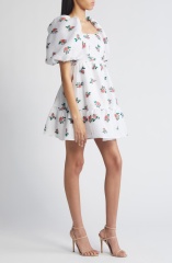 dress with floral print