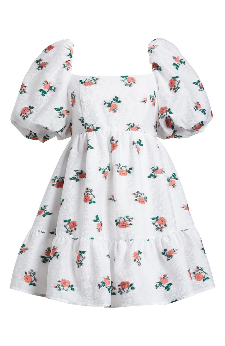 dress with floral print