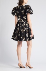 dress with floral print
