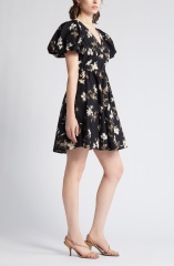 dress with floral print