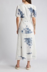 dress with floral print