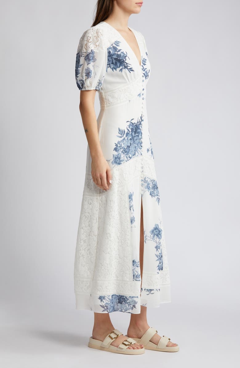 dress with floral print
