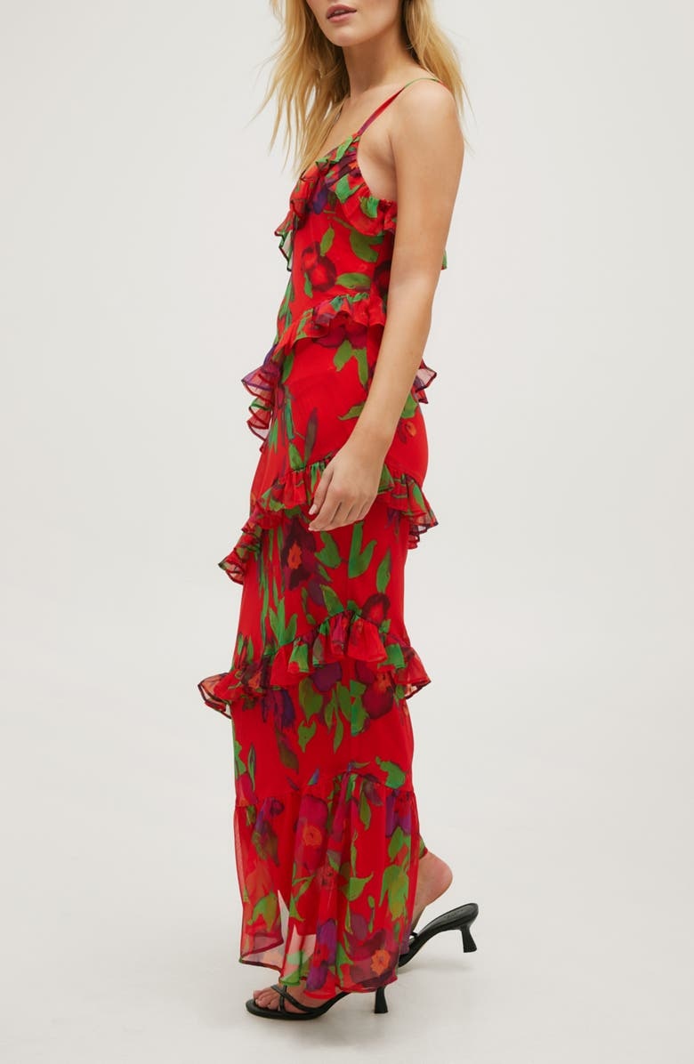 dress with floral print