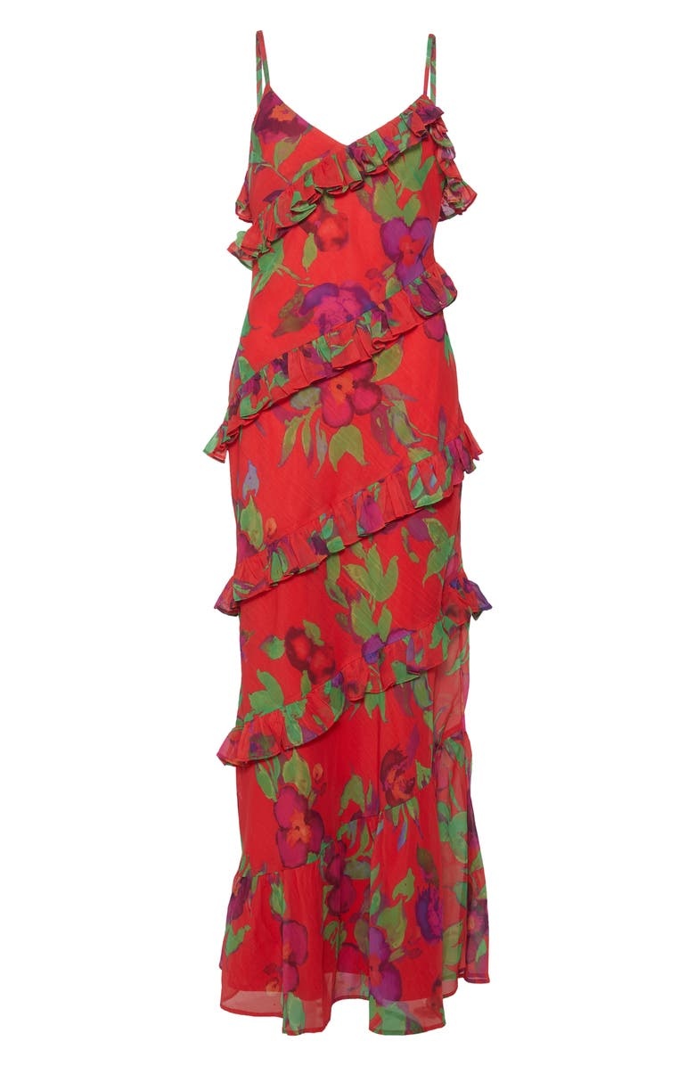 dress with floral print
