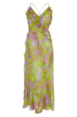 dress with floral print