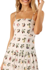 dress with floral print