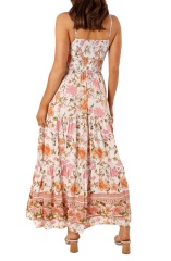 dress with floral print