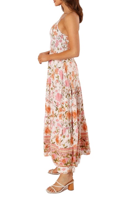 dress with floral print