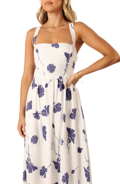 dress with floral print