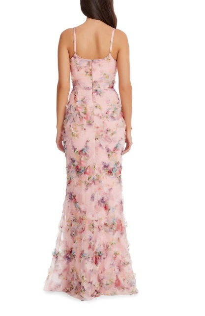 dress with floral print