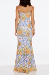 dress with floral print