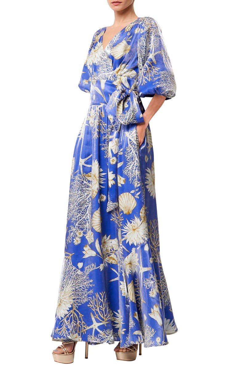 dress with floral print