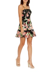 dress with floral print