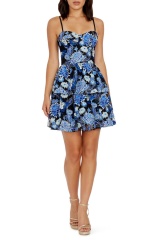 dress with floral print