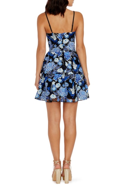 dress with floral print