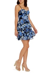dress with floral print