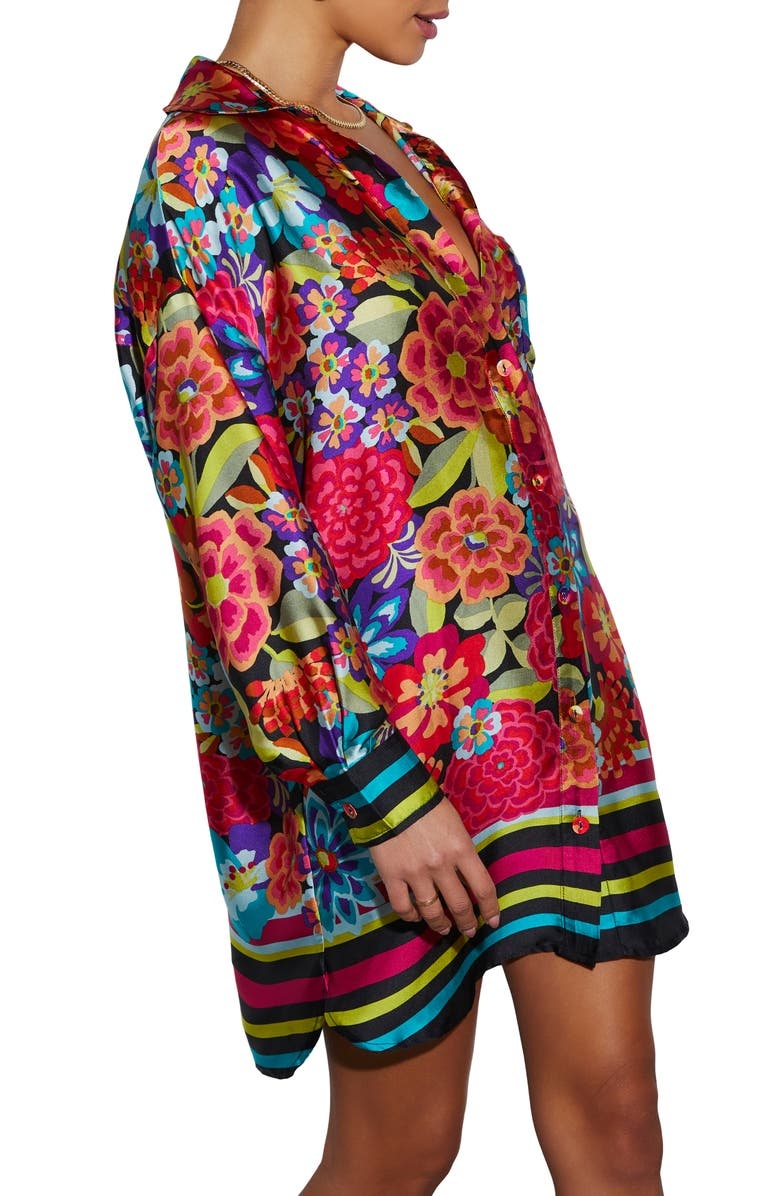 dress with floral print