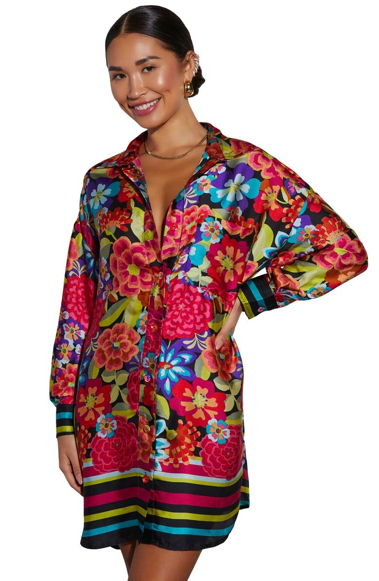 dress with floral print