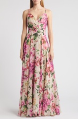 dress with floral print