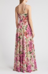 dress with floral print