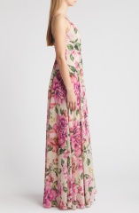 dress with floral print