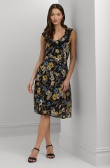 dress with floral print
