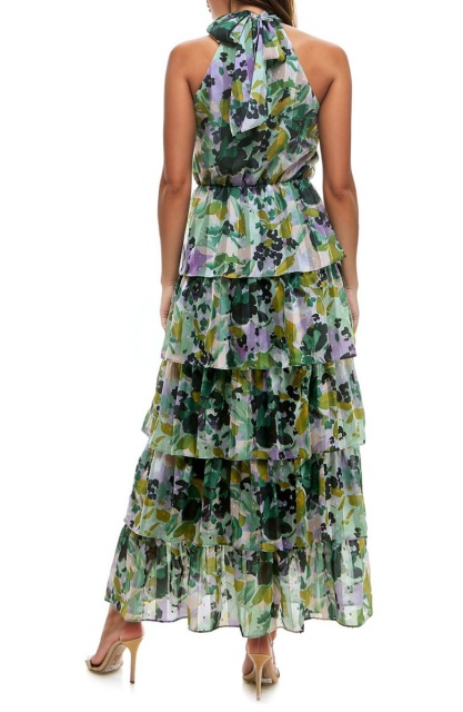 dress with floral print
