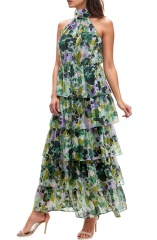 dress with floral print