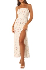 dress with floral print